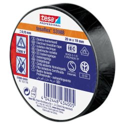 Vattenfast tejp 19 mm (20 meter), Tesa