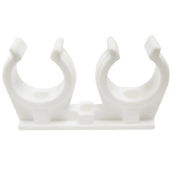 Rörklamma öppen dubbel 22 mm