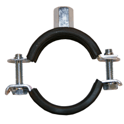 Skruklammer ProClamp, elforzinket/gummi 21-27 mm