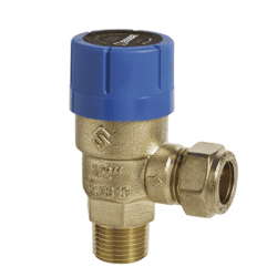 ESBE Säkerhetsventil utvändig gänga R15 6 bar