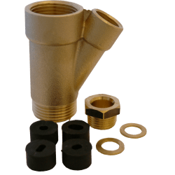 Anslutningsrör värmekabel utvändig x invändig R25, E.M.S