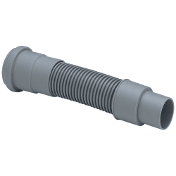 Slange fleksibel til kjøkkenvannlås Viega, 500 mm x 50/40 mm