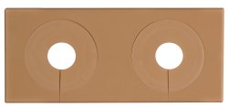 Vulkbricka Falu 51479 dubbel brun c/c 60 mm 18-28 mm, Faluplast