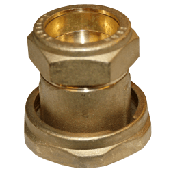 Unionkoppling för cirkulationspump med avstängning R40 x 28mm, E.M.S