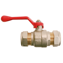 Kulventil CIM 209 MCR med långt handtag 42 mm, Cimberio