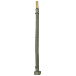 Anslutningsslang Termopar 6551 för värme/kyla rak löpmutter x slätända R15 x 12 mm (300 mm), Beulco