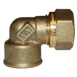 Vinkel 1 koppling x invändig mässing 18 mm x R20