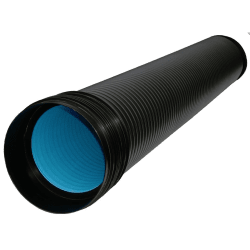 Vägtrumma med muff 600 mm x 6000 mm, Pipelife