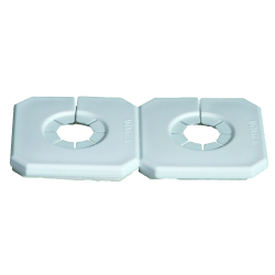 Täckbricka Duo-täck dubbel vit c/c 60 mm 15-22 mm, Purus