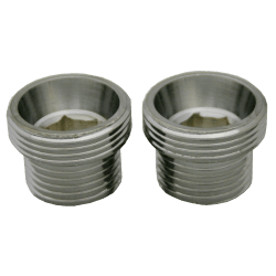 Övergångsnippel förkromad M26x1,5 x G15, Trio Perfekta