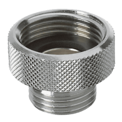 Övergångsnippel inkl. packning förkromad G20 x G15, Trio Perfekta