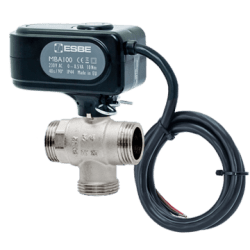 ESBE Motordriven kulventil MBA132 G11/4" MMM 230VAC 2-P 10NM