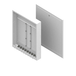 Fördelarskåp för 2-6 slingor, Wermgo