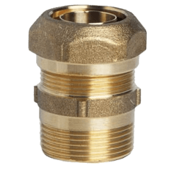 Dykkpumpekobling innvendig, messing, 32 mm x 1"