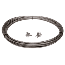 Vajer rostfri 3 mm, E.M.S