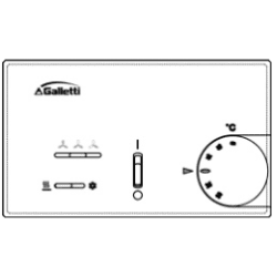 Reglerpanel för vägg TD4T TD4T