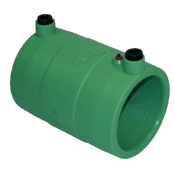 Elektrosvetsmuff skjutmuff Green Pipe/Blue Pipe 250 mm x 250 mm, Kruge