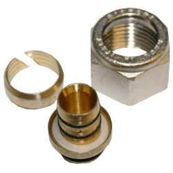 Koblingsset alupex 16x2,0 mm x 1/2"