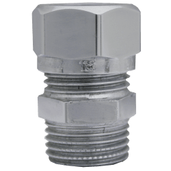 Rak koppling 1 koppling x utvändig förkromad 12 mm x R10, Vatette