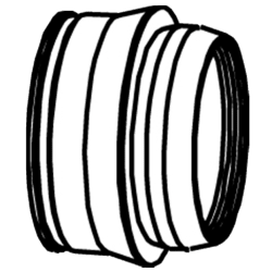 Kona 382 mässing 15 mm x M22, FPL