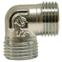 Vinkel FPL361 utvändig x utvändig förkromad R15 x R15, FPL