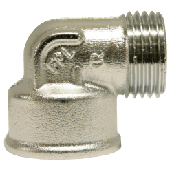 Vinkel FPL363 invändig x utvändig förkromad R10 x R10, FPL