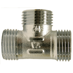 T-rör FPL352 utvändig förkromad R15 x R15 x R15, FPL
