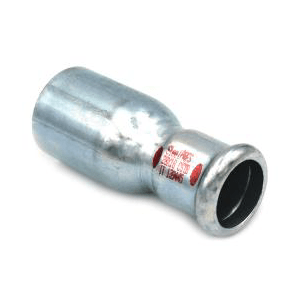 Förminskning 1 muff elförzinkade M-press 88,9 mm x 76,1 mm