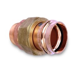 Unionkoppling utvändig 1 muff V-press koppar R15 x 15 mm