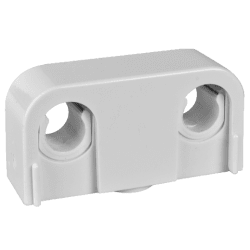 Rörklamma Falu Snap 14000 dubbel vit c/c 40, 12/15/16 mm, Faluplast