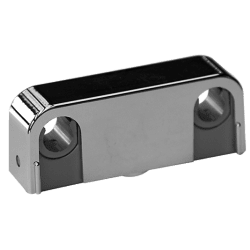 Rörklamma Falu Snap 14075 dubbel krom c/c 60 mm 12/15 mm, Faluplast