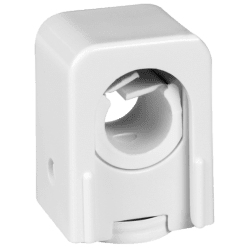 Rörklamma Falu Snap 14120 enkel vit 10/12/15/16 mm, Faluplast