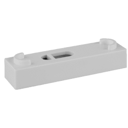 Distanskloss Falu 16210 vit 10 mm x 60 mm, Faluplast