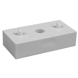 Distanskloss Falu 24310 vit 10 mm x 40 mm, Faluplast