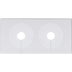 Vulkbricka Falu 51480 dubbel vit c/c 40 mm 12-22 mm, Faluplast