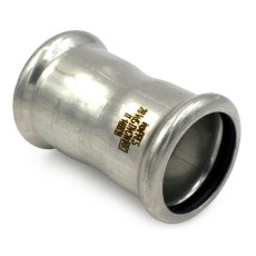 Muff rostfri M-press 88,9 mm