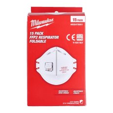 Milwaukee støvmaske m/ventil FFP2