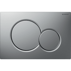 Tryckplatta Sigma 01 mattkrom plast, Geberit