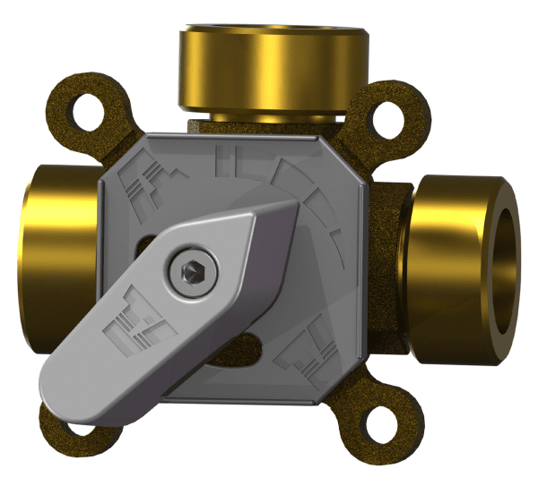 Zoom bild av Shuntventil TV 3S Kvs 2,5 R25, Termoventiler