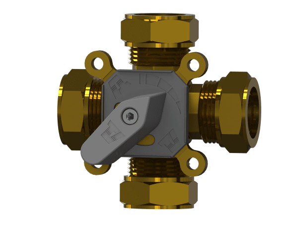 Zoom bild av Shuntventil TV 4BIV Kvs 6,0 R25, Termoventiler
