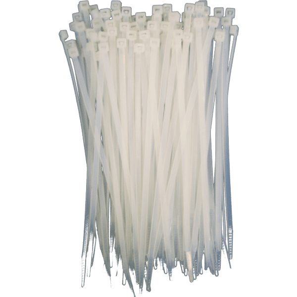 Zoom bild av Buntband vit 95 mm x 2,5 mm (100 st)