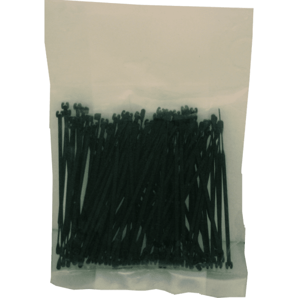 Zoom bild av Buntband svart 750 mm x 9 mm (100 st)