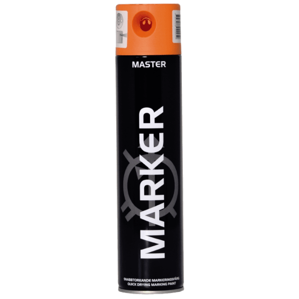 Zoom bild av Markeringsfärg orange (600 ml), Spray Master
