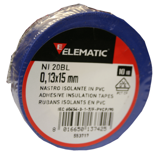 Zoom bild av Märktejp blå 15 mm (10 m), Amiga