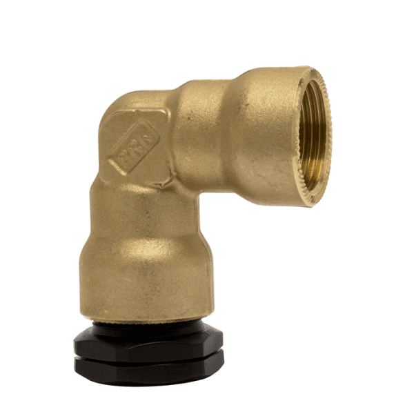 Zoom bild av Vinkel 90° 405 mässing invändig R20 x 20 mm, PRK