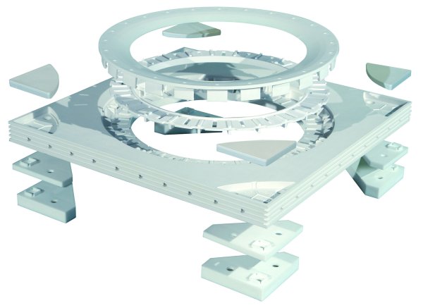 Zoom bild av Monteringsplatta 300 Multi, Purus