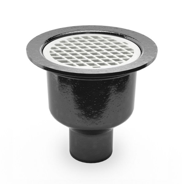 Zoom bild av Spygatt gjutjärn Heavy 110 E med bottenutlopp 110 mm, Purus