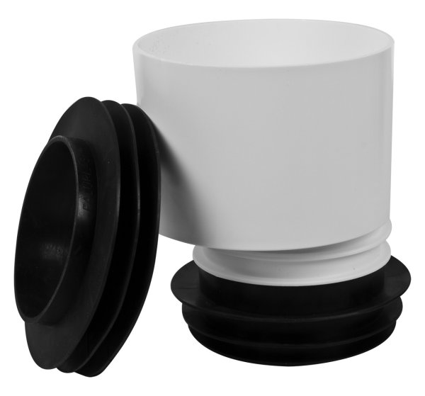 Zoom bild av WC-anslutning Falu 59810 110 mm, Faluplast