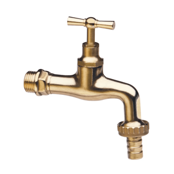 Zoom bild av Tappkran Retro mässing utvändig x slang R15, Itap