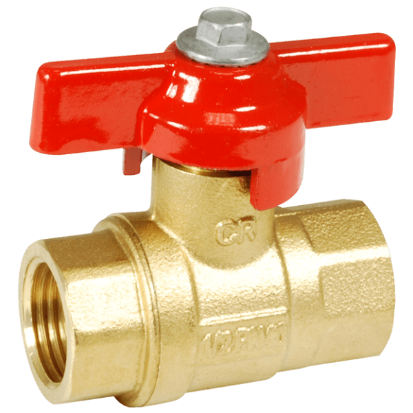 Zoom bild av Kulventil CIM 312 CR med handspak invändig R15, Cimberio